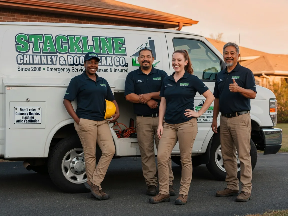 Chimney flashing repair company in Monson, MA